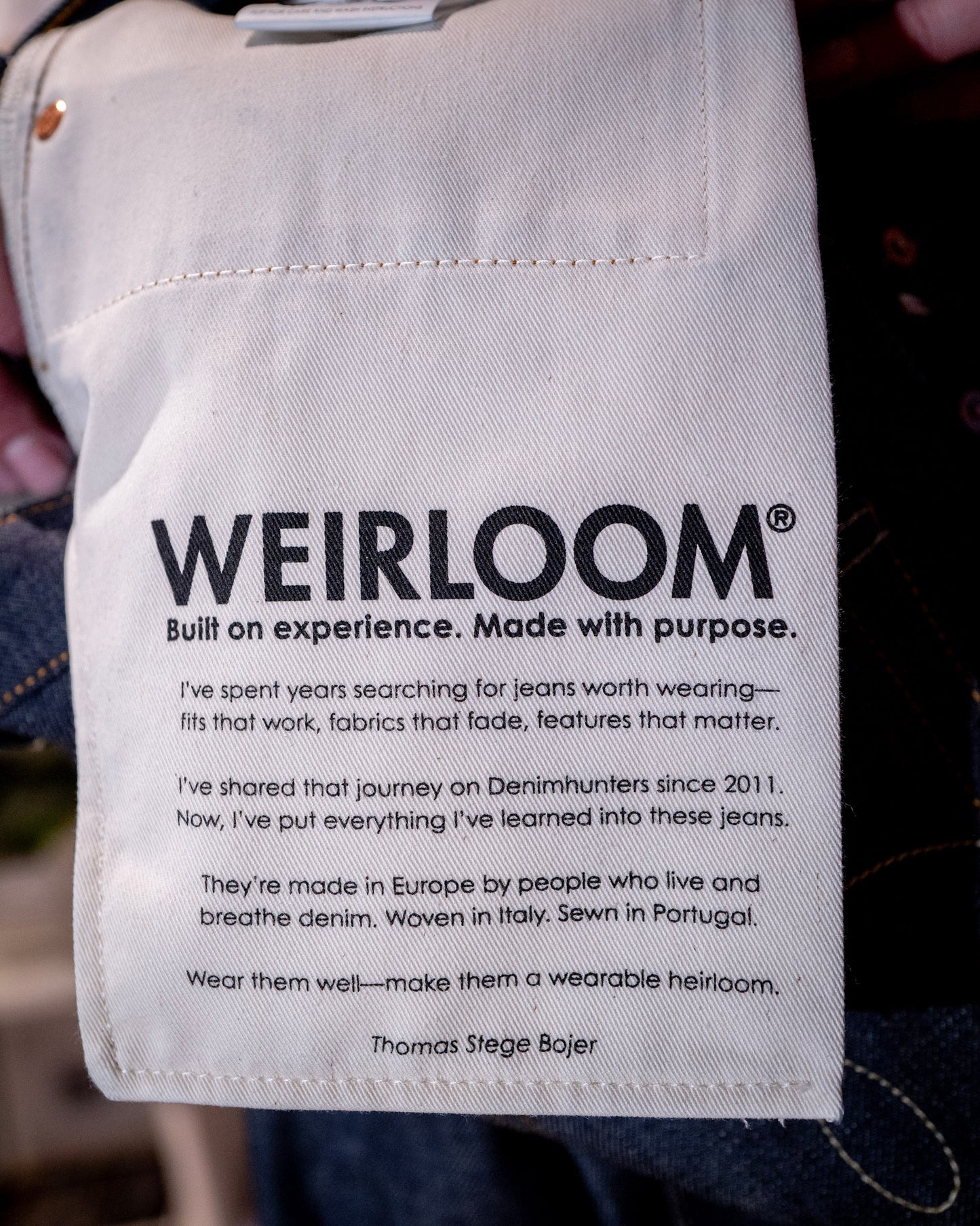 WL#1 Regular Fit Jeans